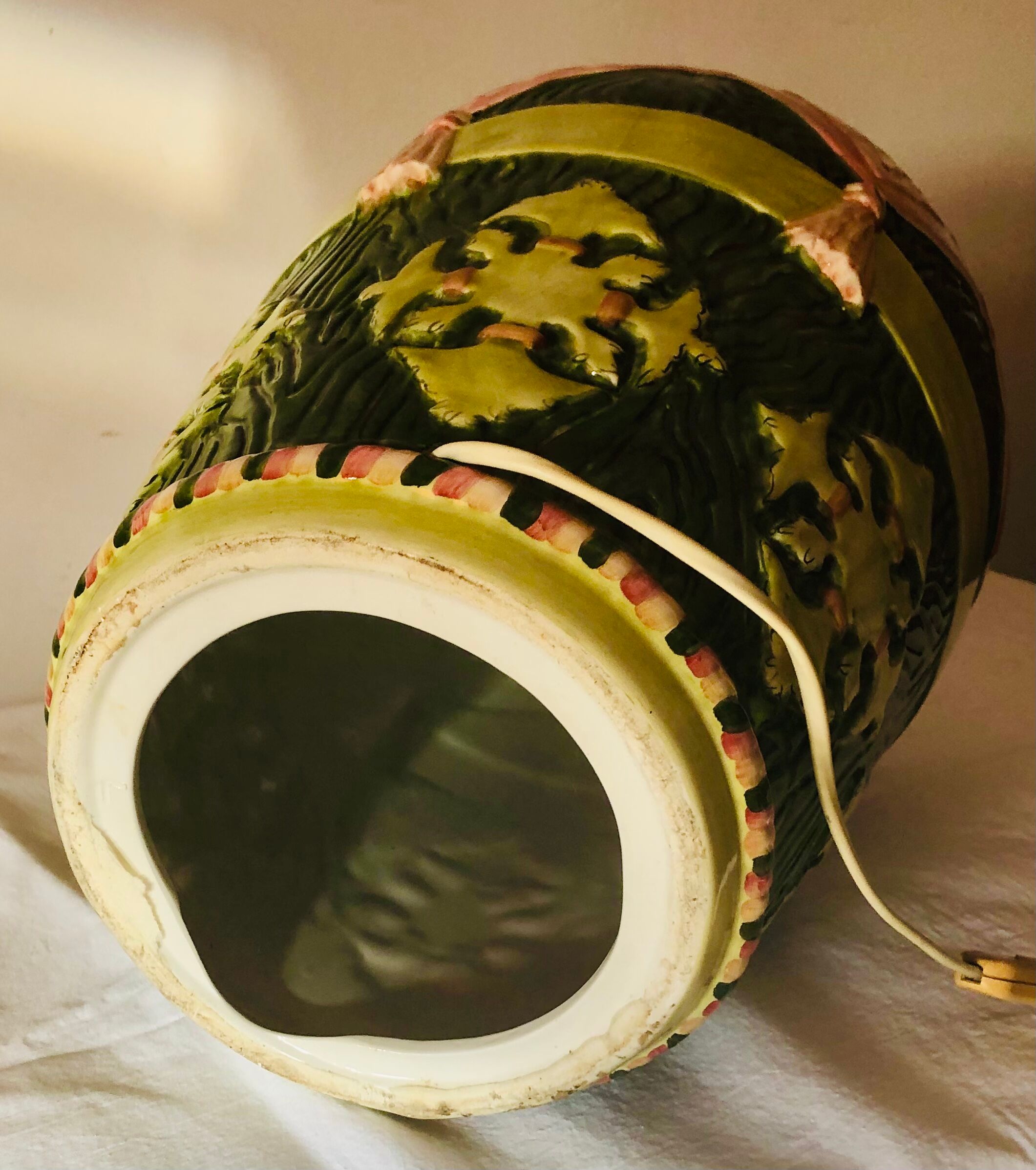 Colorful vintage lamp