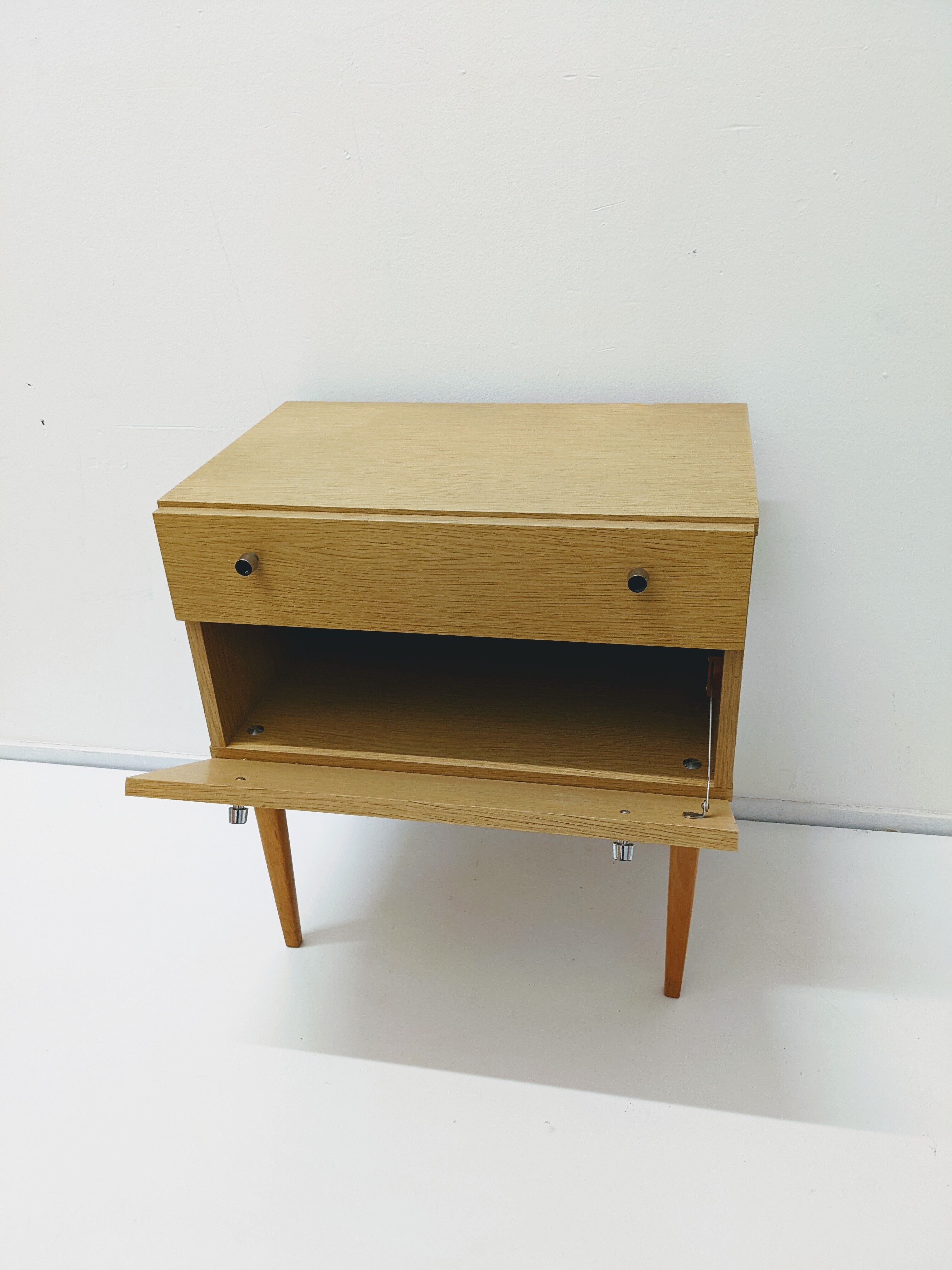 Vintage wooden storage cabinet