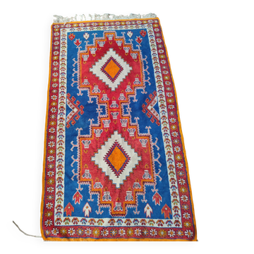 Authentic Moroccan Berber rug – 100% wool – handmade – 220 × 120 cm