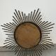 Wrought iron sun mirror