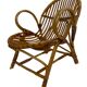 Fauteuil en rotin par Dirk van Sliedregt Rohe Noordwolde 1960 aux Pays-Bas