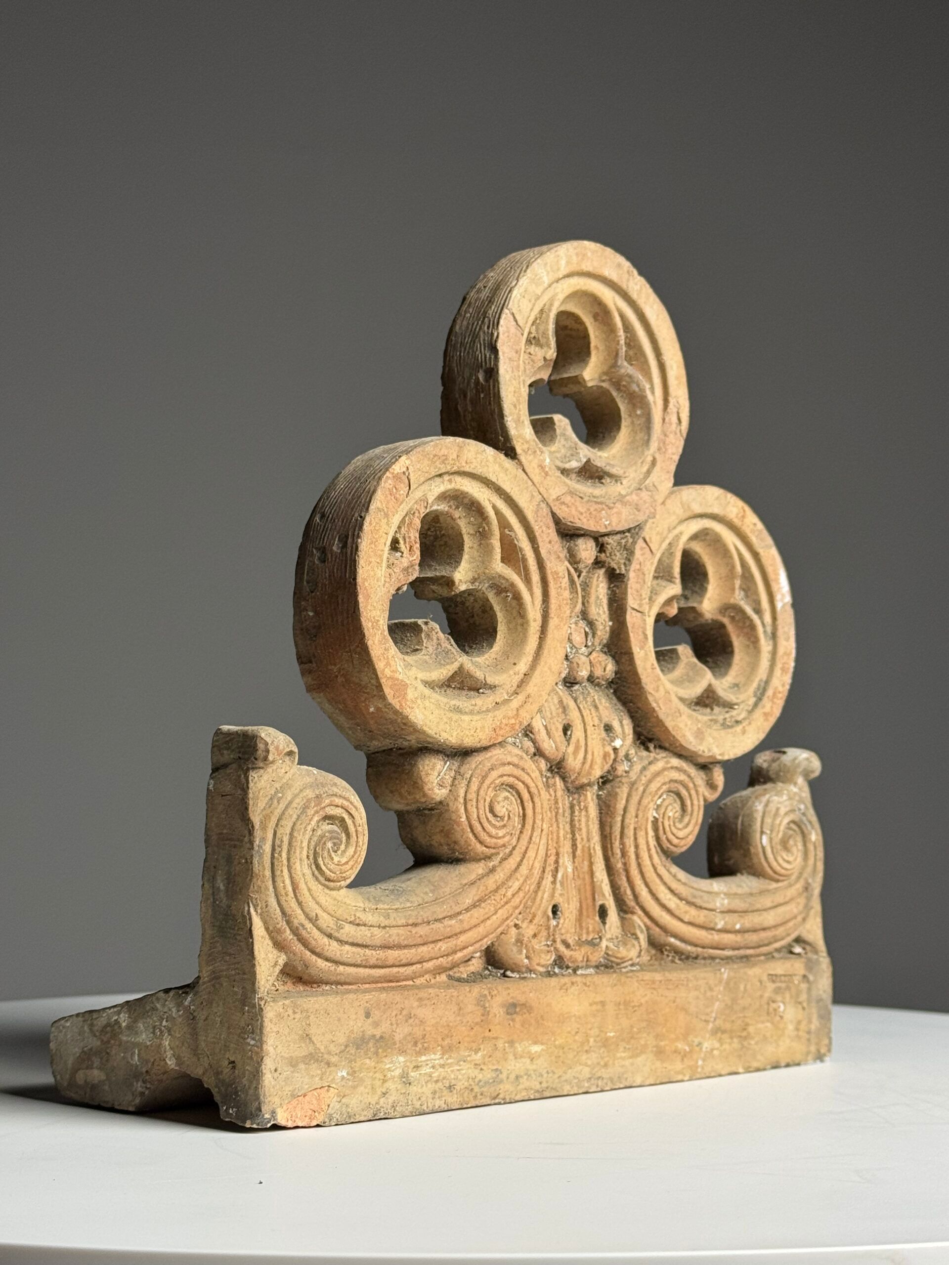 Neogothic terracotta ornaments