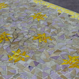 Deutscher 1950er Mosaiktisch Coffee table Vintage design MCM