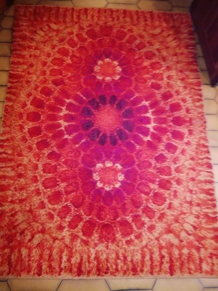 70s carpet - 180x132cm
