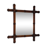 Wooden mirror