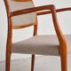 Ensemble de 2 fauteuils danois Niels O. Møller 65, design du XXe siècle