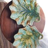 Pair of slip leaf cups
