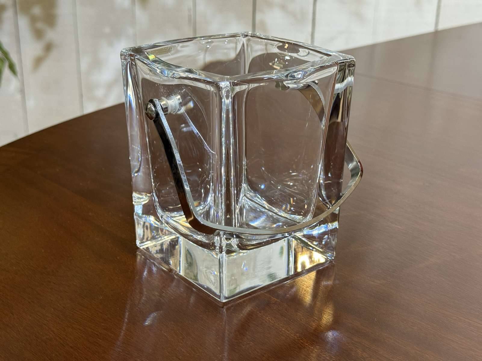 Seau à glaçons en cristal de Sèvres