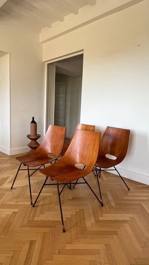 Chaises ''Medea'' par Vittorio Nobili, 1965