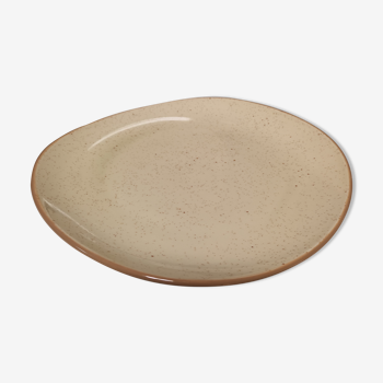 Dish, stoneware plate