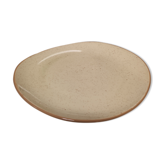 Dish, stoneware plate