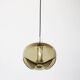 Smoked glass pendant by Peill & Putzler, Germany, 1970s