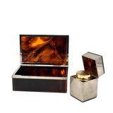 Hollywood regency luxury smoking set, Italy 1970