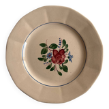 Set of 8 Sarreguemines Digoin flat plates