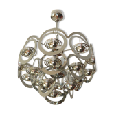 Chandelier panetes space age years 70
