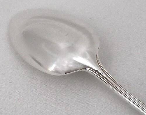 Christofle Albi 10 tea, coffee, dessert spoons, 13.5 cm, including 9 new in packaging.