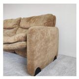 Two-seater sofa signed model Sandwich T. Ammannati & G.P. Vitelli for Brunati