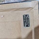 Etching "Town Hall in Hamburg" by Albrecht Bruck