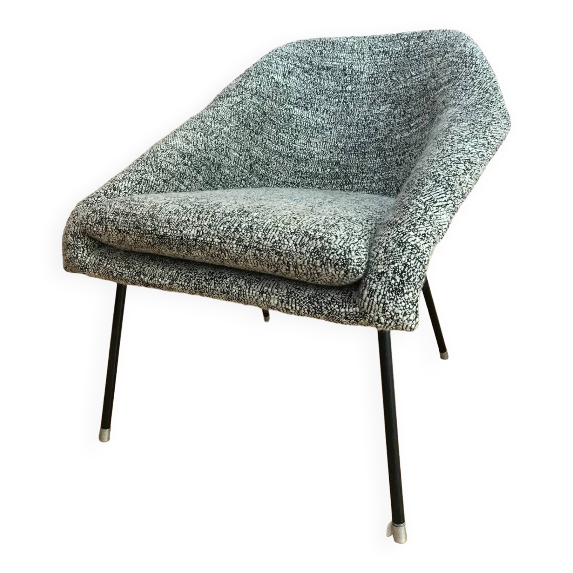 Restored vintage armchair