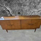Vintage 4-door sideboard from the 60s in oak