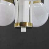 1970s Glass Chandelier by Instala Decin, Czechoslovakia