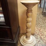 Column in raw wood