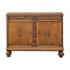 Elegant carved oak sideboard in Renaissance style from the 1930s
