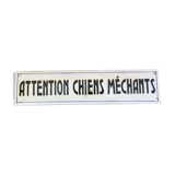 Enamelled sheet metal sign