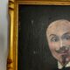 Portrait of a dandy with a moustache from the early 20th century.