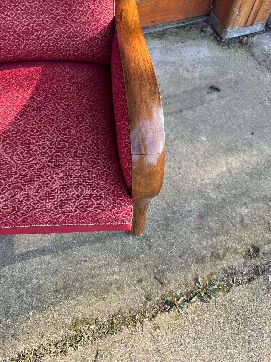 Hungarian Art Deco Armchairs, 1930s, Set of 2
