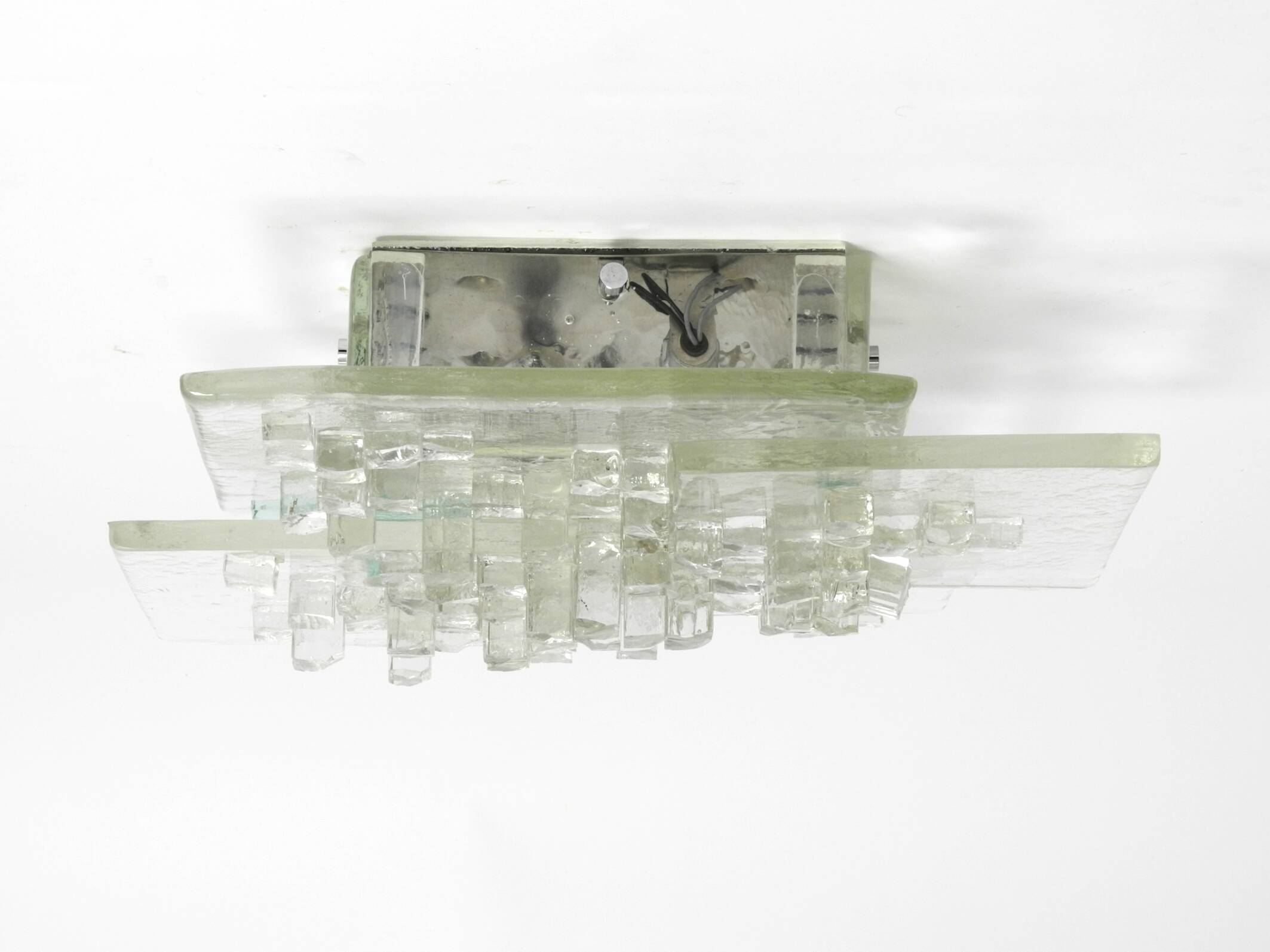 Wall lamp made of Murano glass by Albano Poli for Poliarte, Italy  1970s