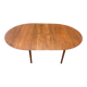 Solid teak table by Peter Hvidt for Soborg, 1956