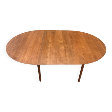 Table en teck massif de Peter Hvidt pour Soborg, 1956