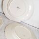 Dessert plates in Terre de Fer earthenware from Sarreguemines