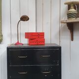 Patinated vintage chest of drawers