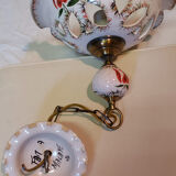 Flowery ceramic suspension