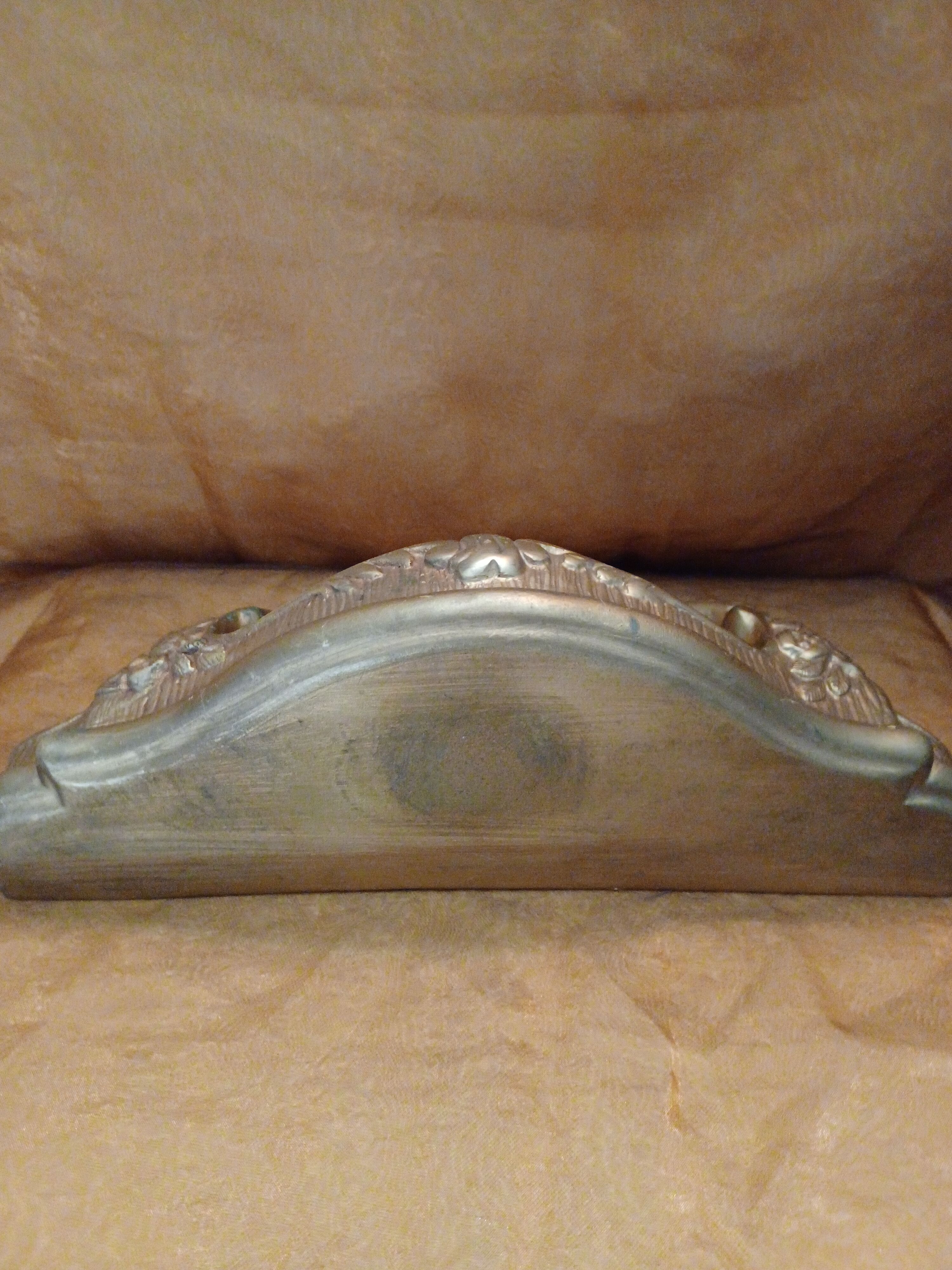 Wall console shelf Gilded, Baroque resin.