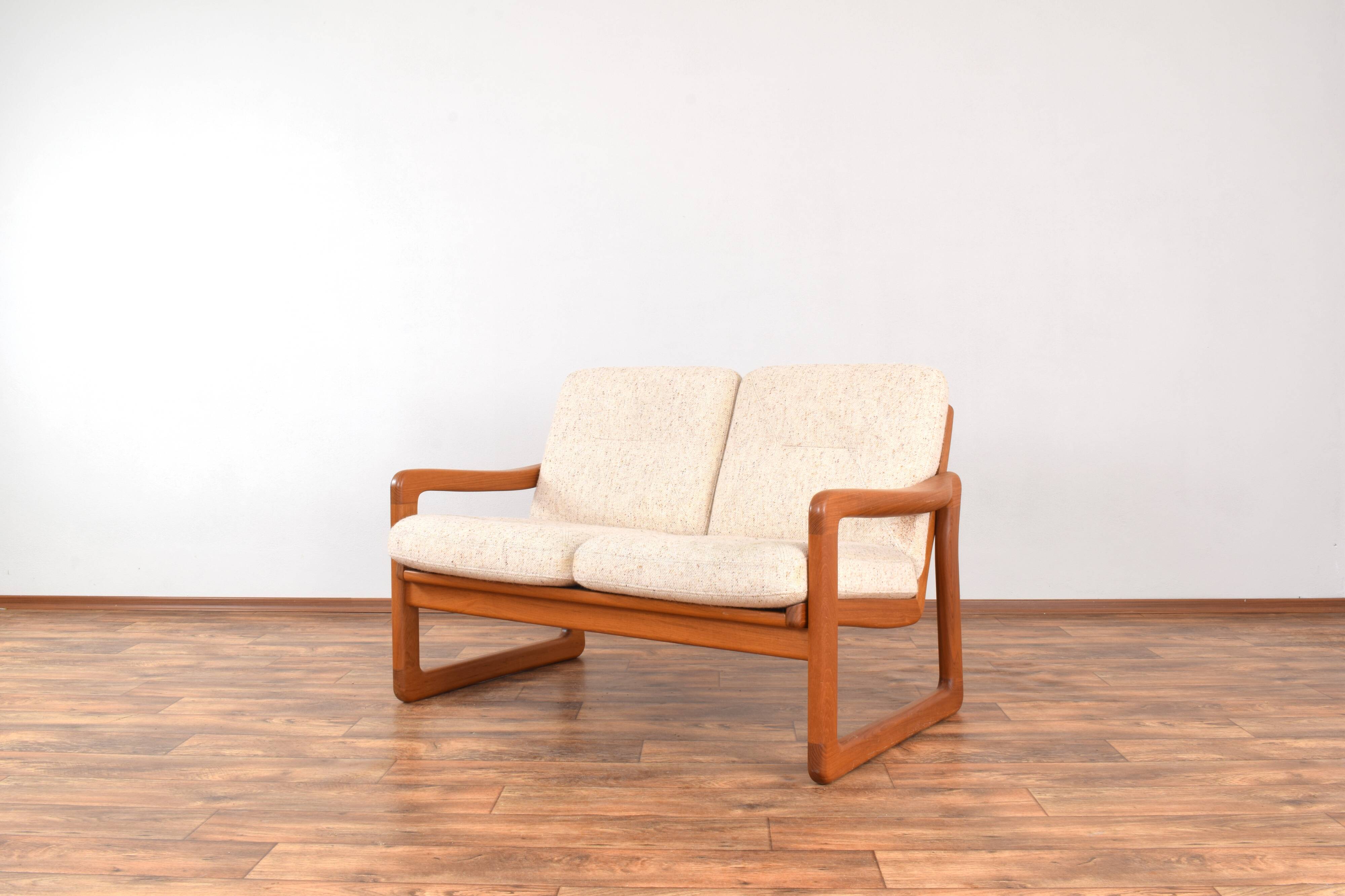 Mid-Century Danish Teak Sofa from Poul Jeppesen, 1970s.