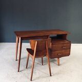 Modernist Reconstruction Writing Desk, France, 1950s
