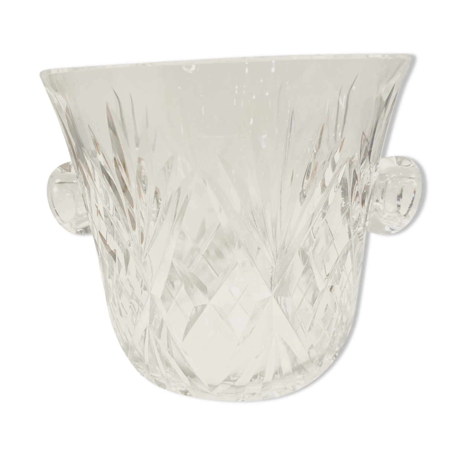 Saint louis crystal ice cube bucket