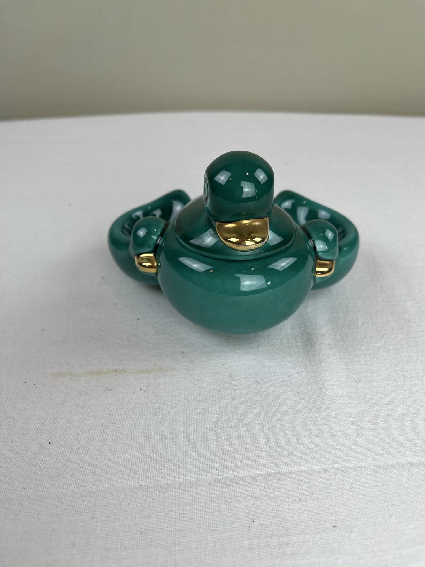 Antique zoomorphic condiment service