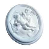 bas relief angels 39X48cm in staff reinforced plaster
