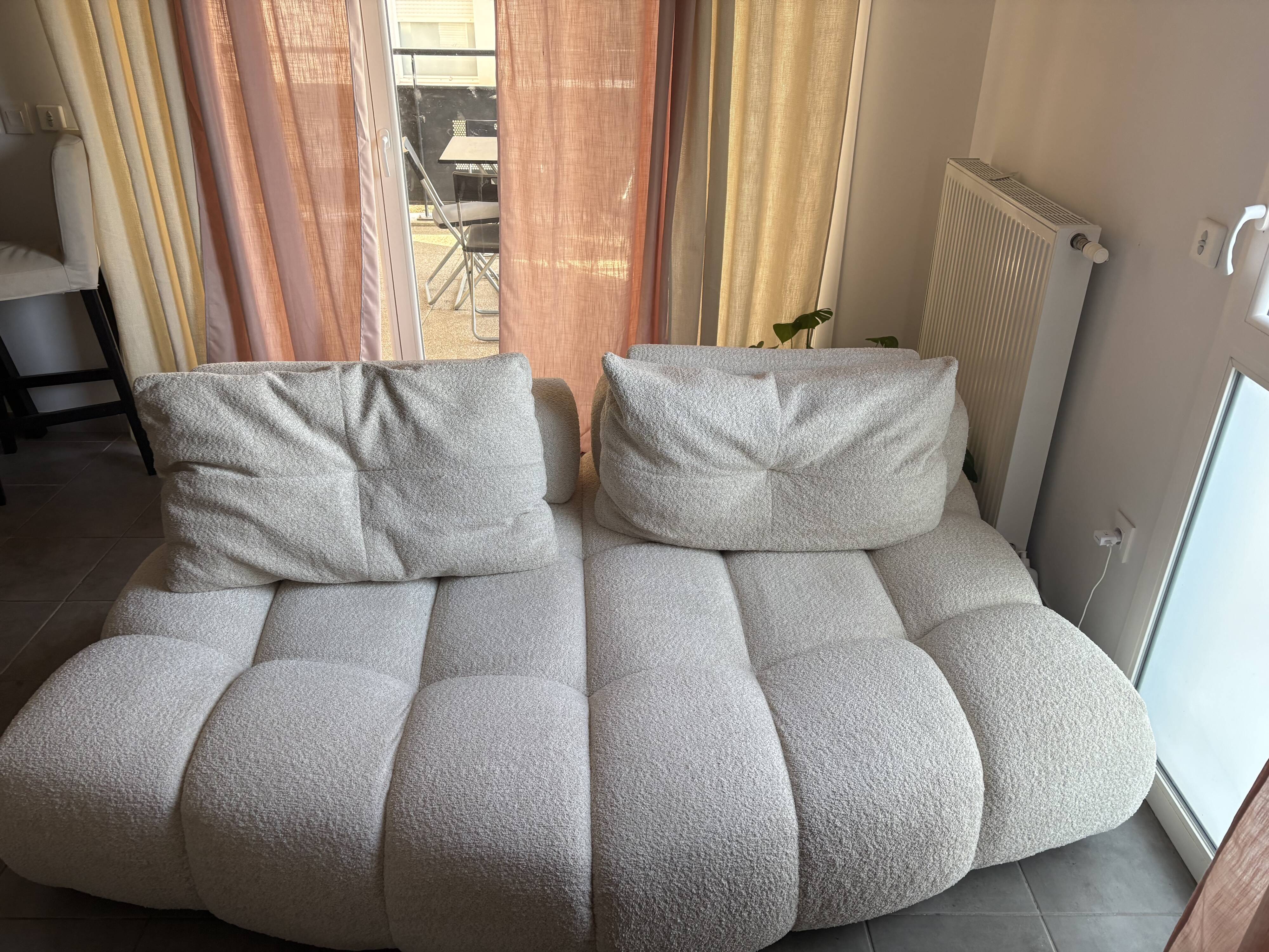 Pebble Sofa and Armchair from MAISON XXL