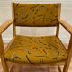 6 fauteuils estampille Hans Wegner "design scandinave" 1960.