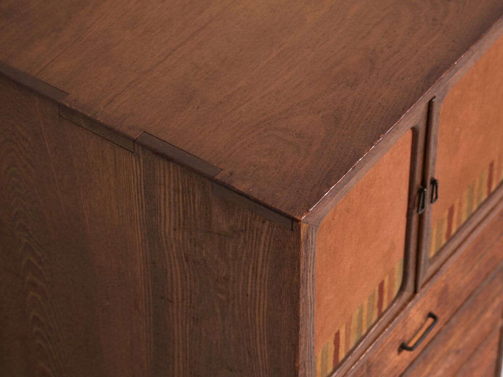 Small antique Japanese cupboard – Showa period (c. 1945-1970) #23