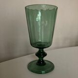 Venetian vase in blown glass from Empoli