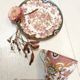 Cups and saucers fine porcelain Sarreguemines old