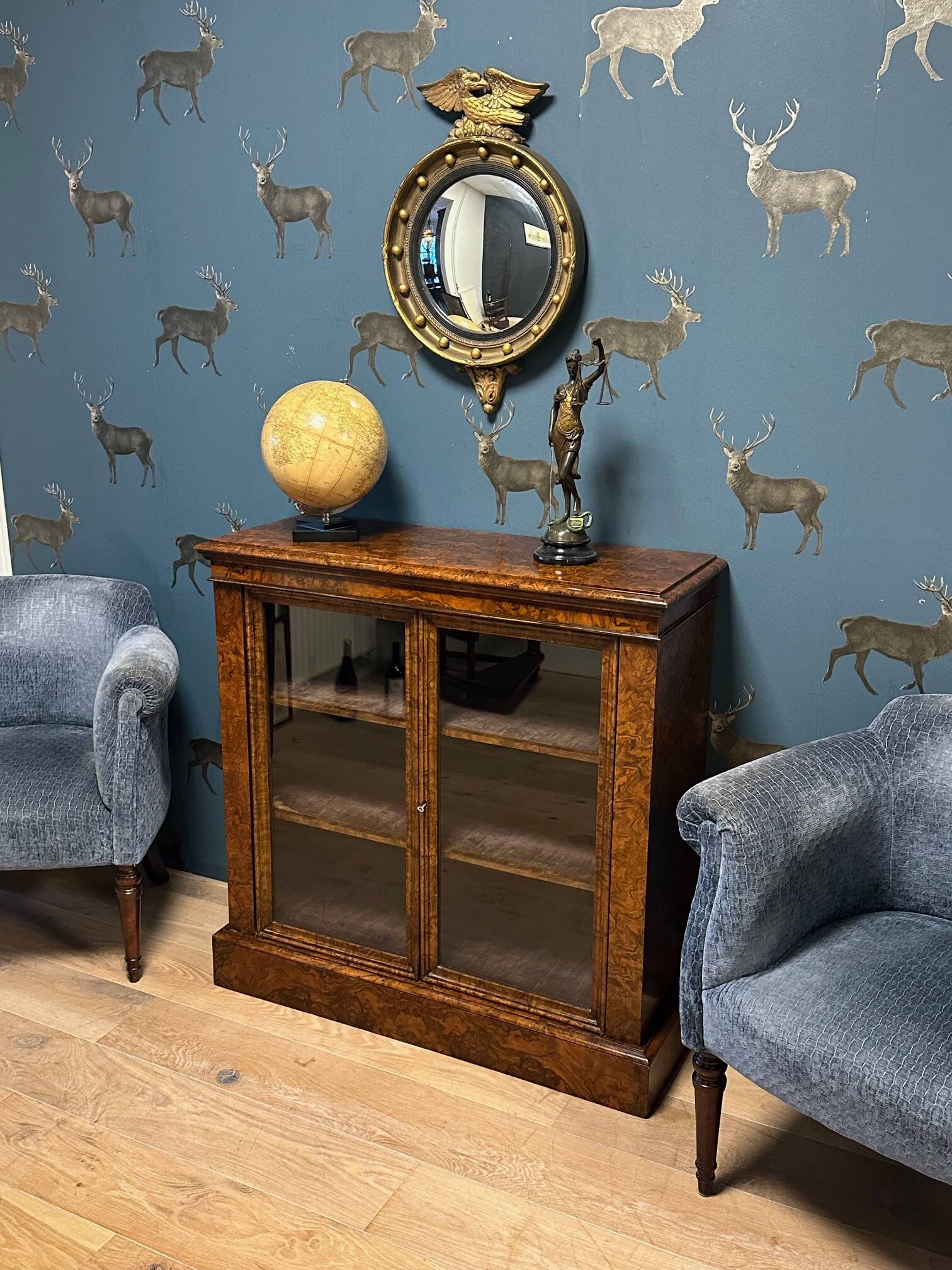 Small antique bookcase