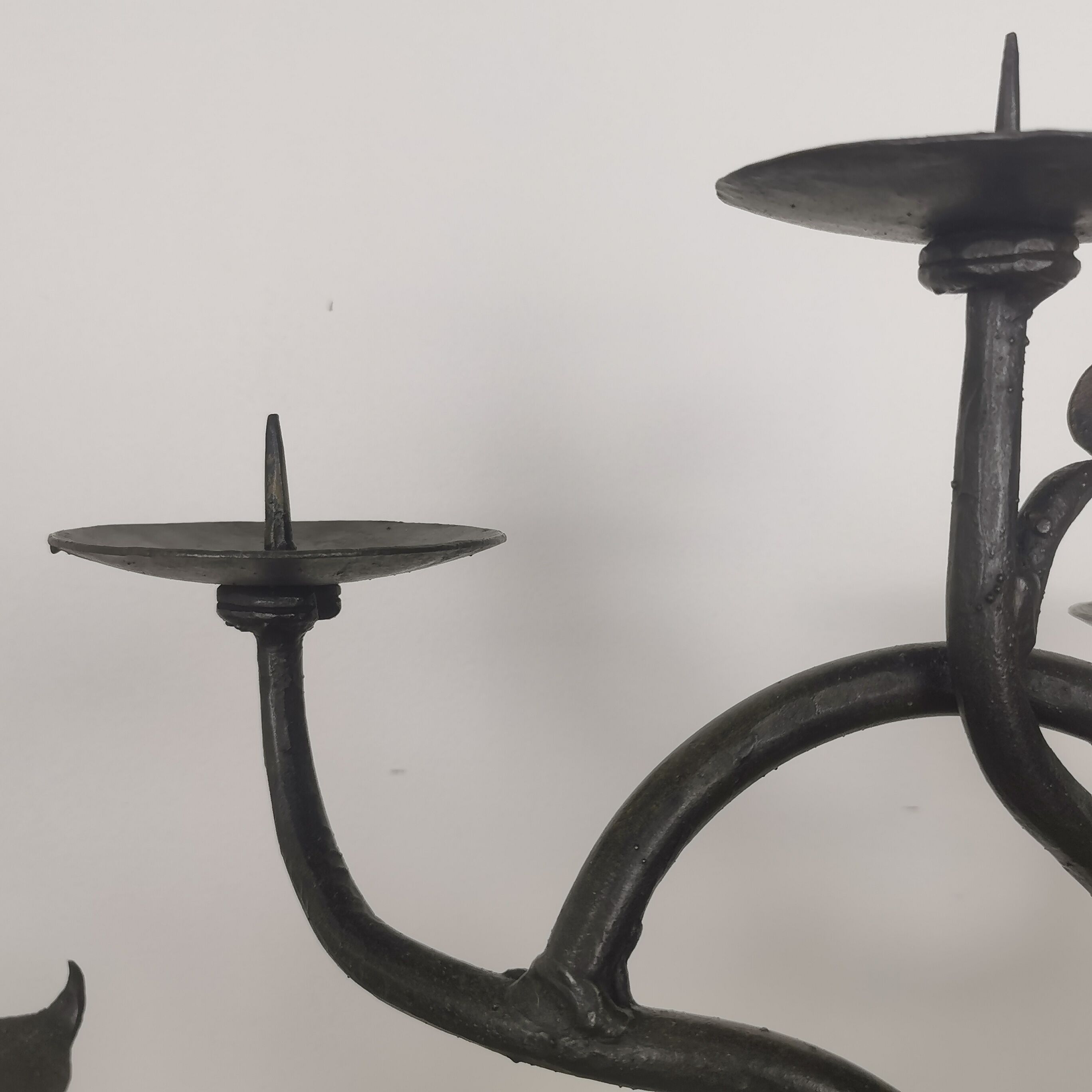 Vintage brutalist chandelier