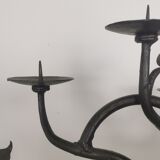 Vintage brutalist chandelier